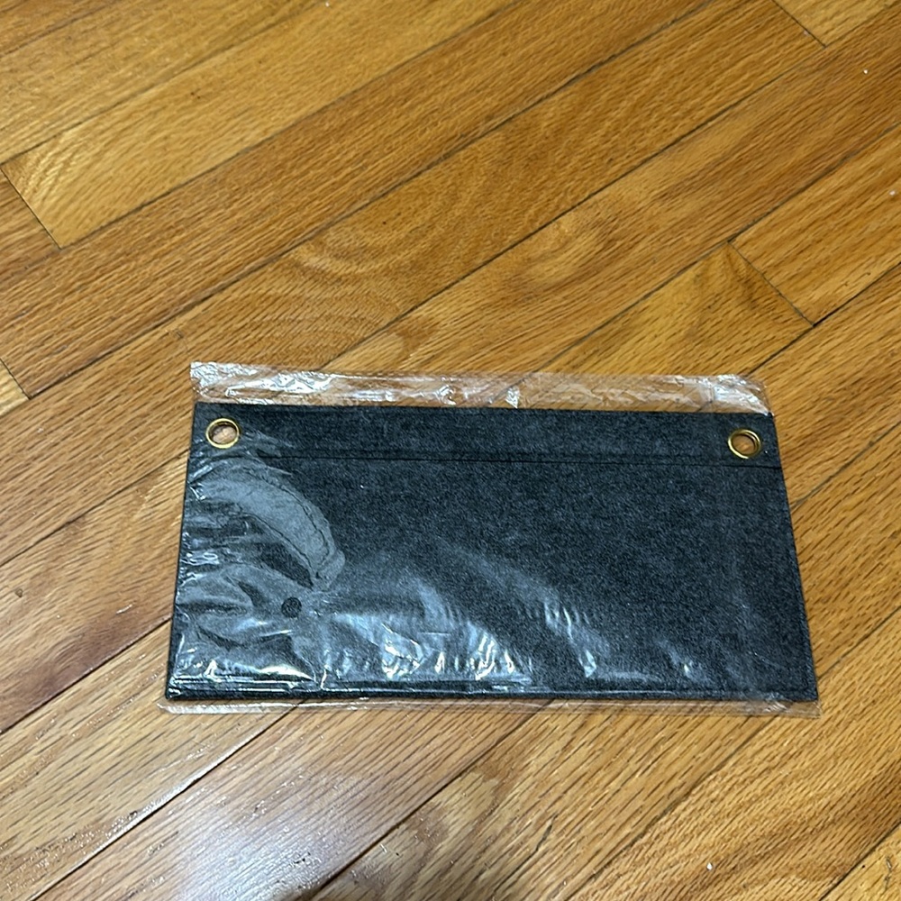 Grey Felt Pocket Purse/Wallet Insert NIP